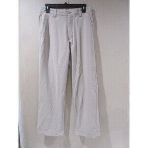 Footjoy Dri Fit Golf Pants Men W30 L32 Khaki Brown Performance Straight Leg